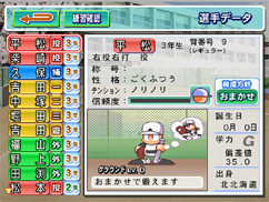Pantallazo de Jikkyou Powerful Pro Yakyuu Wii (Japonés) para Wii