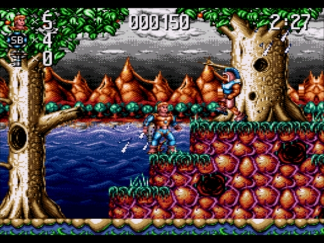 Pantallazo de Jim Power: The Lost Dimension in 3D para Sega Megadrive