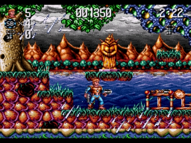 Pantallazo de Jim Power: The Lost Dimension in 3D para Sega Megadrive