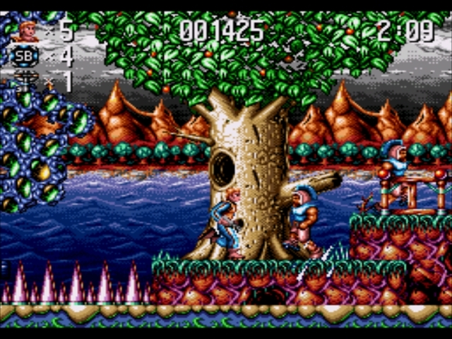 Pantallazo de Jim Power: The Lost Dimension in 3D para Sega Megadrive