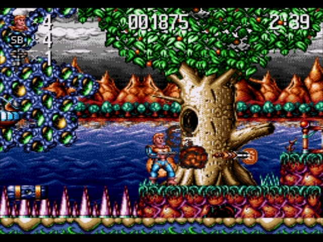 Pantallazo de Jim Power: The Lost Dimension in 3D para Sega Megadrive