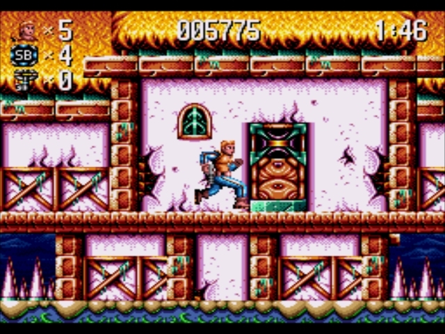 Pantallazo de Jim Power: The Lost Dimension in 3D para Sega Megadrive