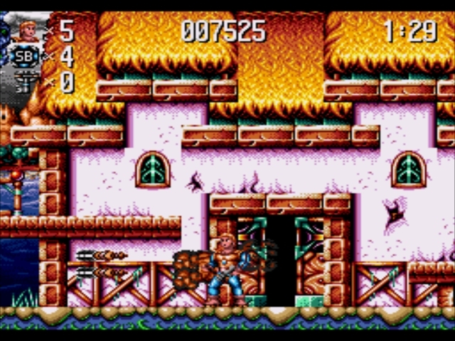 Pantallazo de Jim Power: The Lost Dimension in 3D para Sega Megadrive