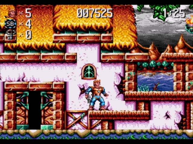 Pantallazo de Jim Power: The Lost Dimension in 3D para Sega Megadrive