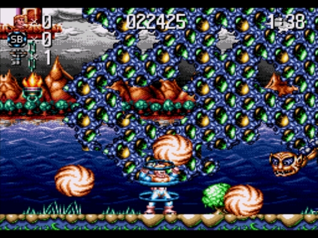 Pantallazo de Jim Power: The Lost Dimension in 3D para Sega Megadrive