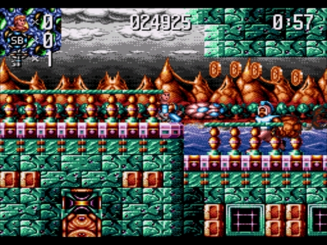 Pantallazo de Jim Power: The Lost Dimension in 3D para Sega Megadrive