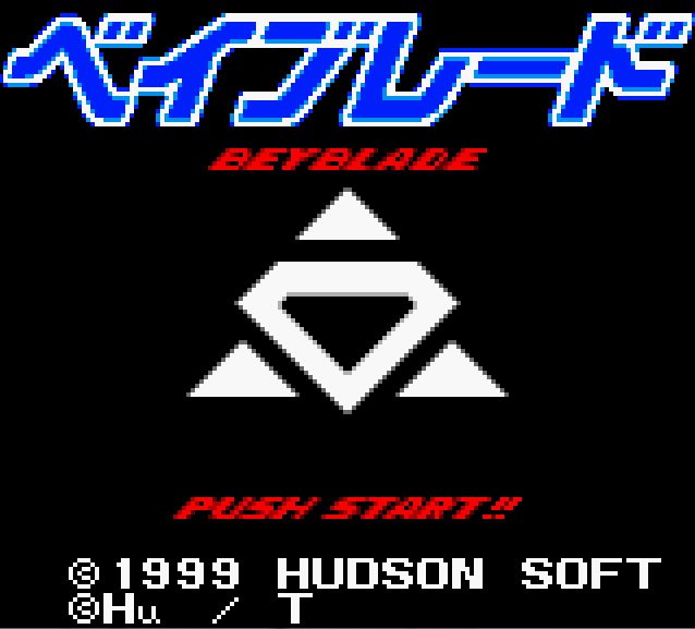 Pantallazo de Jisedai Beegoma Battle Beyblade para Game Boy Color
