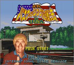 Pantallazo de Jissen! Bass Fishing Hissyouhou in USA (Japonés) para Super Nintendo