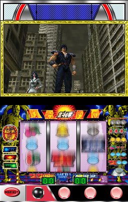 Pantallazo de Jissen Pachi-Slot Hisshouhou! Hokuto no Ken (Japonés) para Nintendo DS
