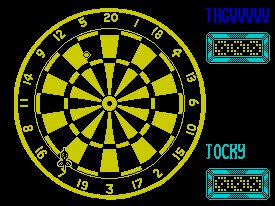 Pantallazo de Jocky Wilson's Compendium of Darts para Spectrum