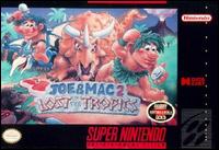 Caratula de Joe & Mac 2: Lost in the Tropics para Super Nintendo