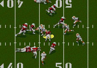 Pantallazo de Joe Montana II Sports Talk Football para Sega Megadrive