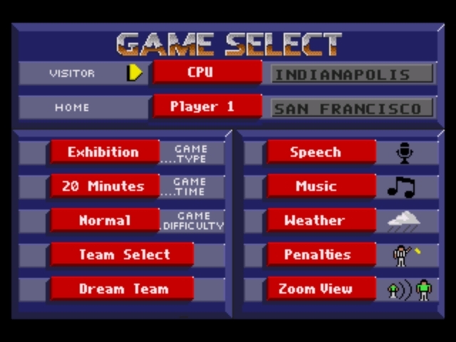 Pantallazo de Joe Montana II Sports Talk Football para Sega Megadrive