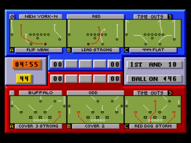 Pantallazo de Joe Montana II Sports Talk Football para Sega Megadrive