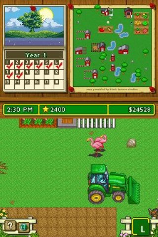 Pantallazo de John Deere: Harvest in the Heartland para Nintendo DS