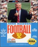 Caratula nº 29559 de John Madden Football '92 (200 x 294)