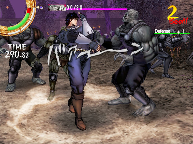 Pantallazo de Jojo no Kimyou na Bouken: Phantom Blood (Japonés) para PlayStation 2