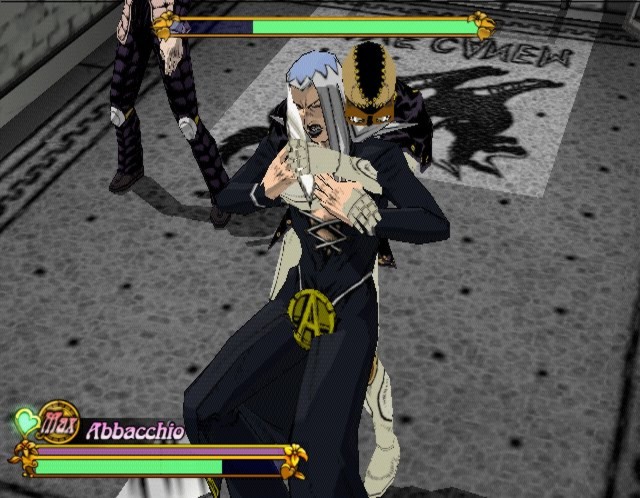 Pantallazo de Jojo no Kimyouna Bouken: Ougon no Kaze (Japonés) para PlayStation 2
