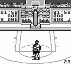 Pantallazo de Jordan vs. Bird: One on One para Game Boy