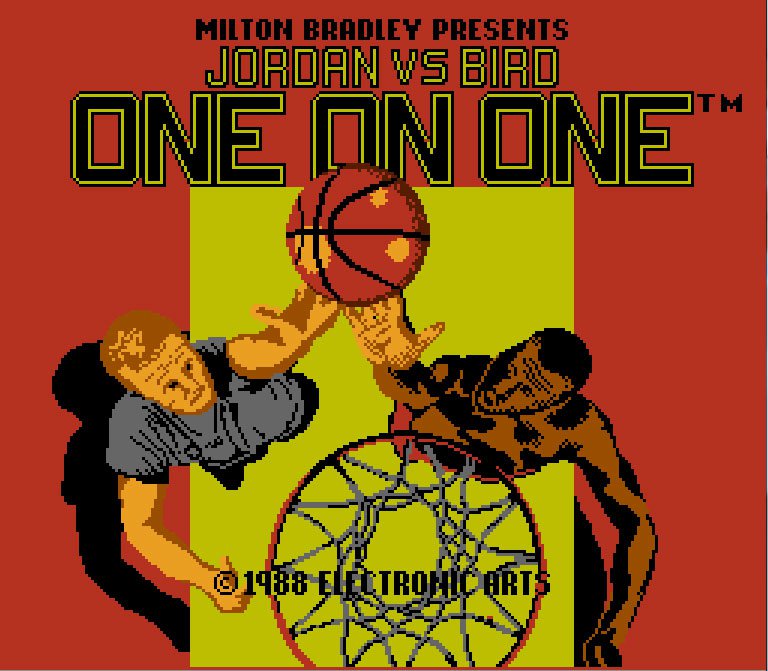 Pantallazo de Jordan vs. Bird: One on One para Nintendo (NES)