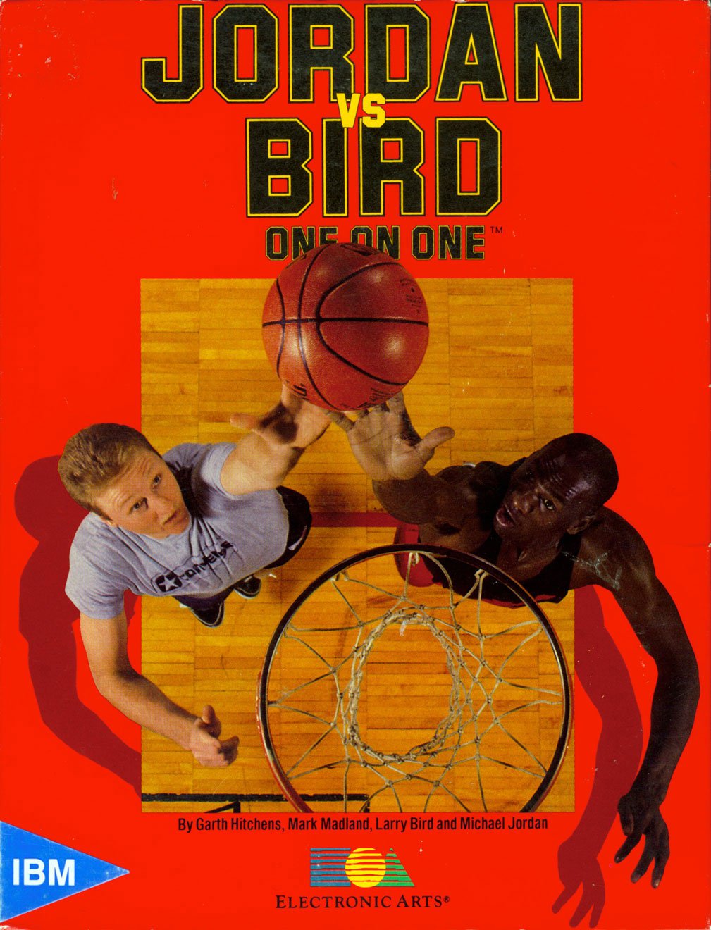 Caratula de Jordan vs. Bird: One on One para PC