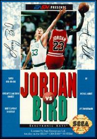 Caratula de Jordan vs. Bird para Sega Megadrive