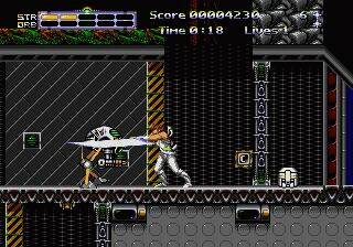 Pantallazo de Journey from Darkness: Strider Returns para Sega Megadrive