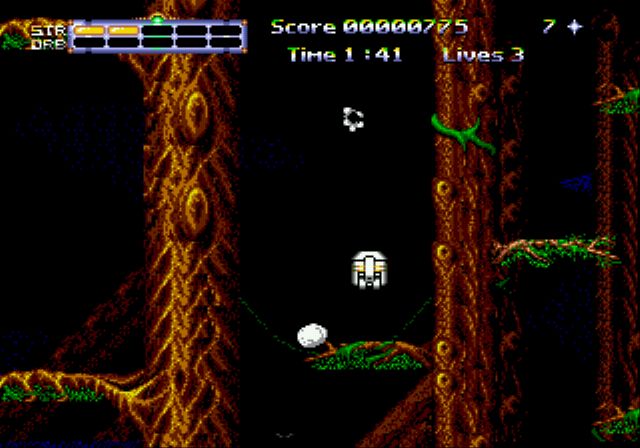 Pantallazo de Journey from Darkness: Strider Returns para Sega Megadrive
