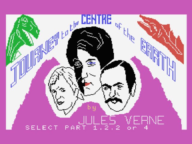 Pantallazo de Journey to the Centre of the Earth para MSX