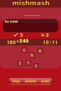Pantallazo de Juega con tus Palabras para Nintendo DS