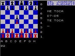 Pantallazo de Jugador De Ajedrez, El para Spectrum