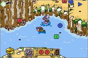 Pantallazo de Juka and the Monophonic Menace para Game Boy Advance