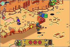 Pantallazo de Juka and the Monophonic Menace para Game Boy Advance