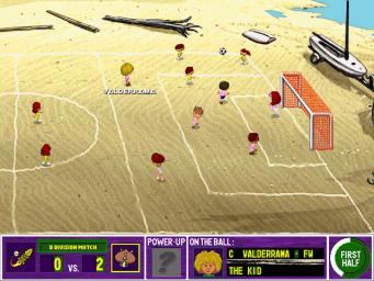 Pantallazo de Junior Sports Football para PlayStation