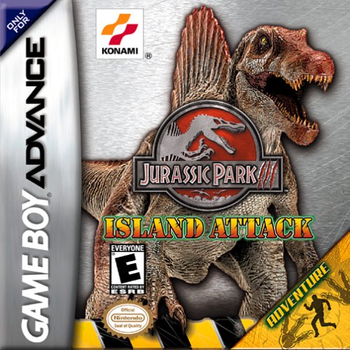 Caratula de Jurassic Park III: Island Attack para Game Boy Advance