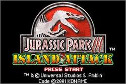 Pantallazo de Jurassic Park III: Island Attack para Game Boy Advance
