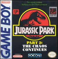 Caratula de Jurassic Park Part 2: The Chaos Continues para Game Boy