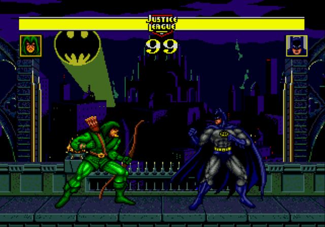 Pantallazo de Justice League Task Force para Sega Megadrive
