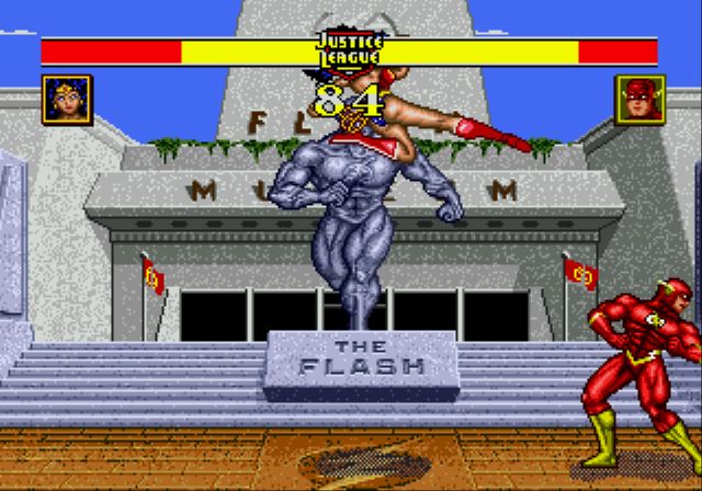 Pantallazo de Justice League Task Force para Sega Megadrive