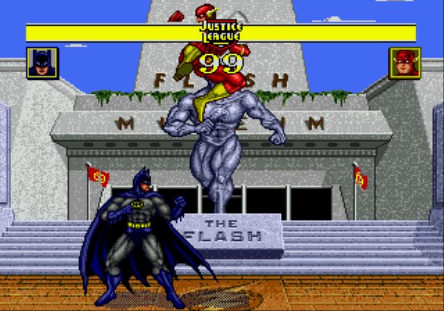 Pantallazo de Justice League Task Force para Sega Megadrive