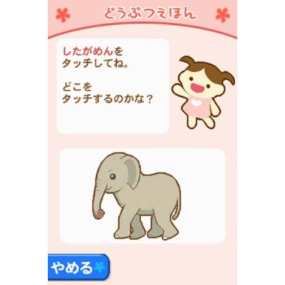 Pantallazo de Kaiichi Otto Sensei Tokyo Daigaku Kanshuu: Sukusuku Kosodate DS: Akachan to Asobou! para Nintendo DS