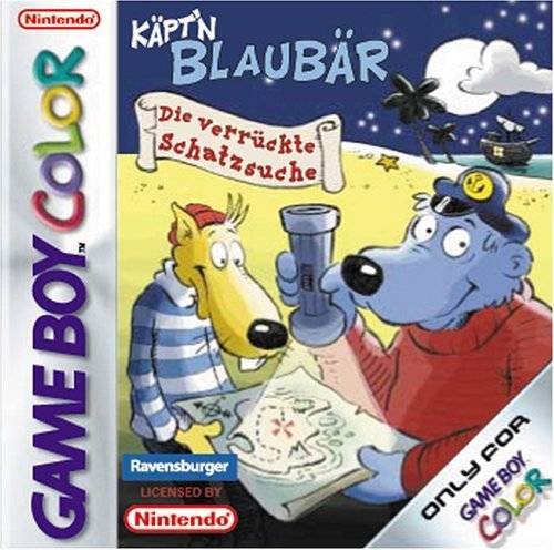 Caratula de Kapt'n Blaubar: Die verruckte Schatzsuche para Game Boy Color