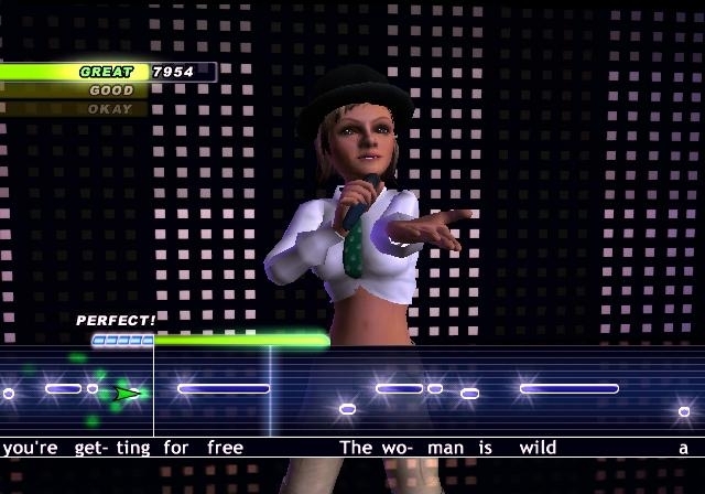 Pantallazo de Karaoke Revolution Presents American Idol Encore 2 para Wii