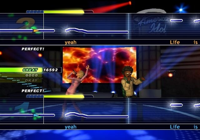 Pantallazo de Karaoke Revolution Presents American Idol Encore 2 para Wii