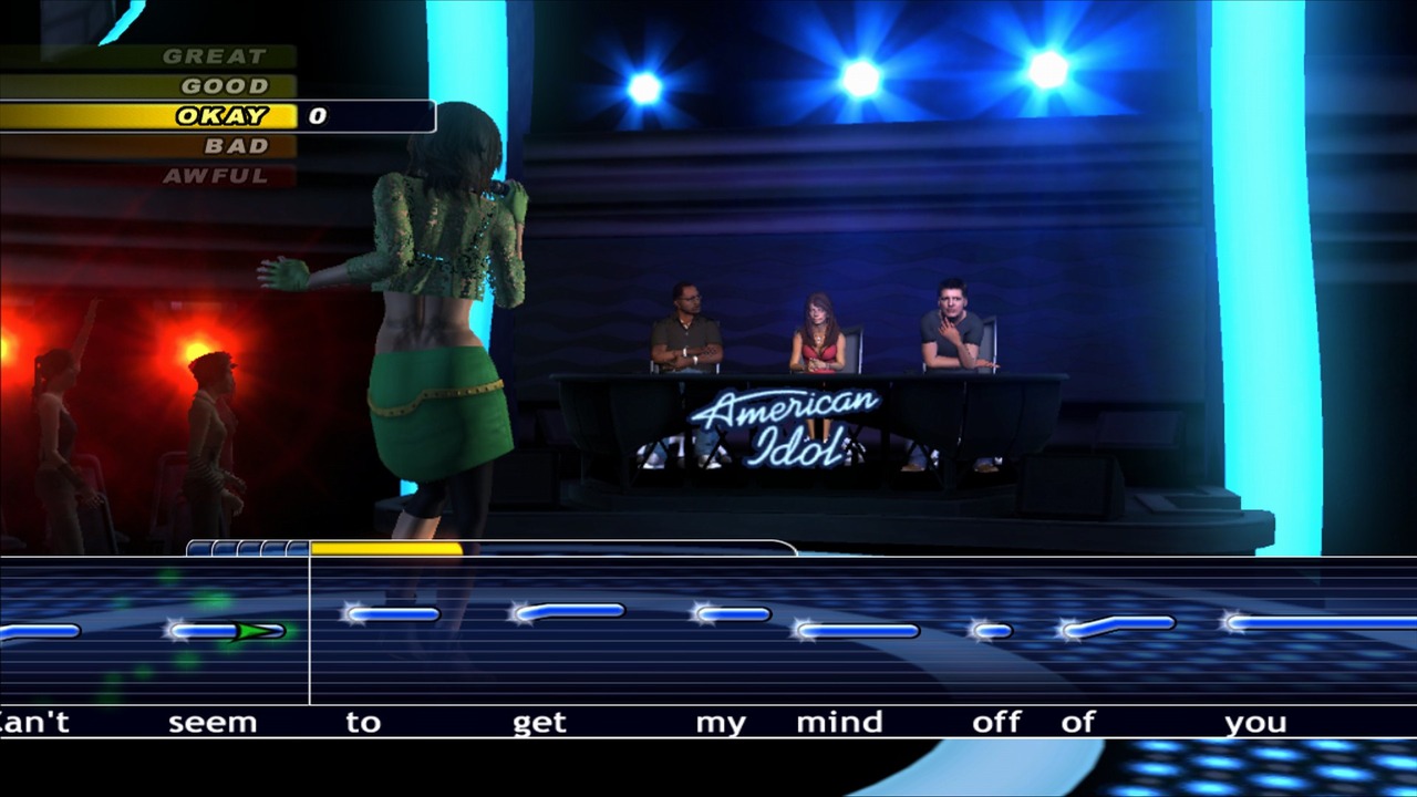 Pantallazo de Karaoke Revolution Presents American Idol Encore 2 para Xbox 360