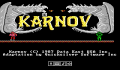 Pantallazo nº 62666 de Karnov (320 x 200)