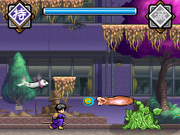 Pantallazo de Kekkaishi Karasumori Ayakashi Kidan (Japonés) para Nintendo DS