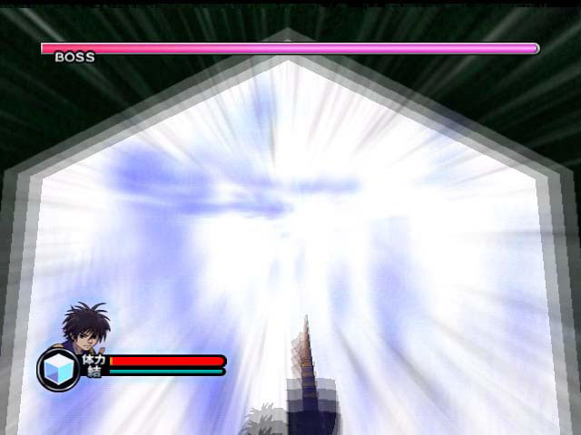 Pantallazo de Kekkaishi Kokubôrô no Kage (Japonés) para Wii