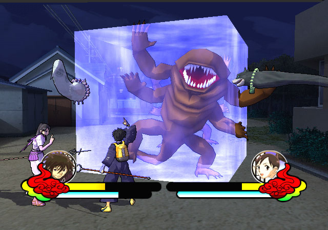 Pantallazo de Kekkaishi Kokubôrô no Kage (Japonés) para Wii