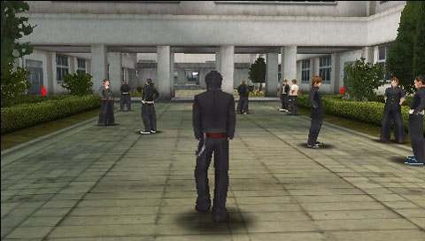 Pantallazo de Kenka Bancho 4: One Year War para PSP